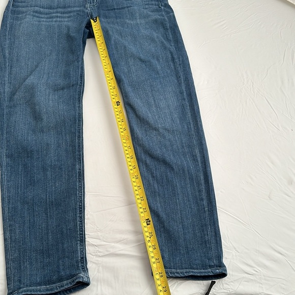 1 Denim Curvy Skinny Fit in Grove medium wash denim blue jeans - Picture 12 of 15